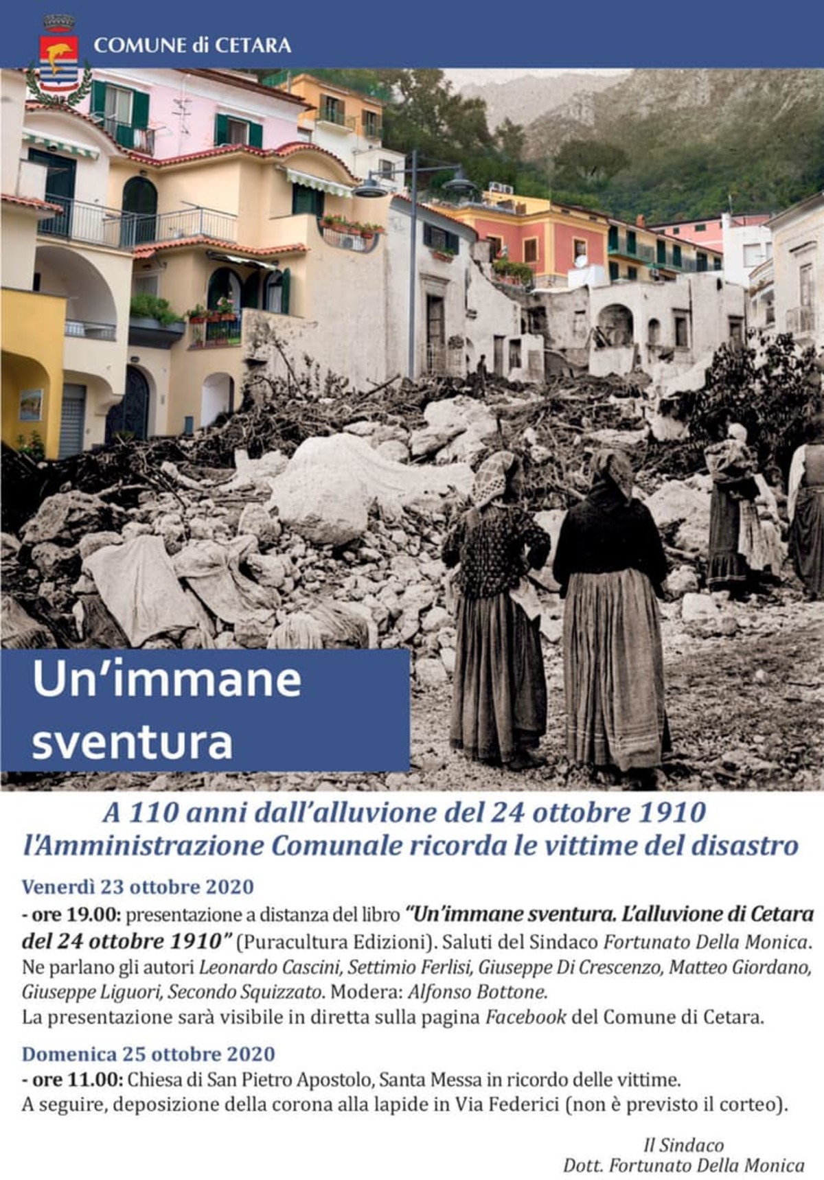"Un'immane sventura"